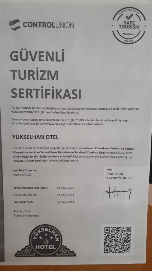 Adana Yukselhan Hotel Екстериор снимка